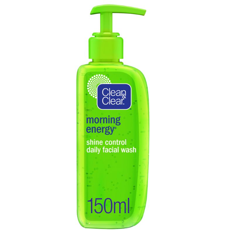 Clean & Clear – Morning Energy Shine Control Daily Facial Wash – 5 fl oz- (150ml)