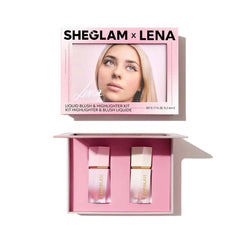 SHEGLAM X LENA Liquid Blush & Highlighter Kit