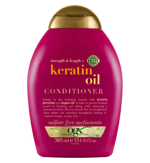 OGX Anti-Breakage+ Keratin Oil Conditioner - 385 ml