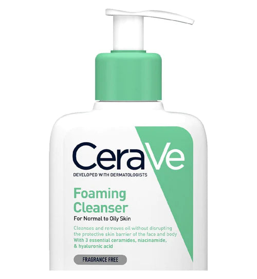 CeraVe Foaming Cleanser For Normal To Oily Skin - 236 ml