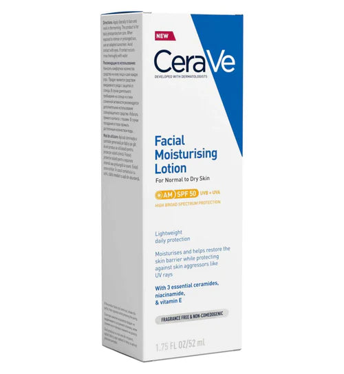 CeraVe Facial Moisturising Lotion AM SPF 50