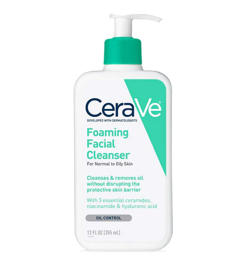 CeraVe Foaming Facial Cleanser - 355 ml  (USA)