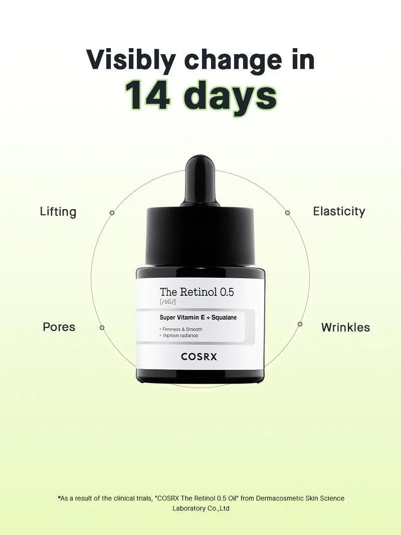 Cosrx The Retinol 0.5 Oil