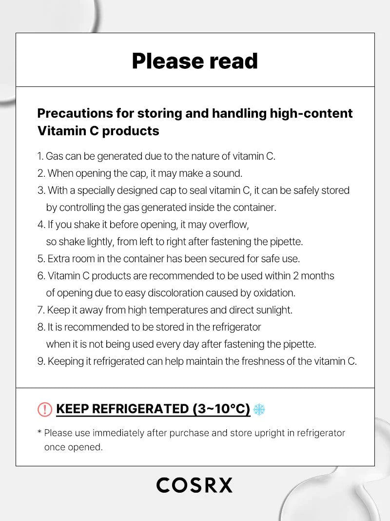 Cosrx The Vitamin C 23 Serum