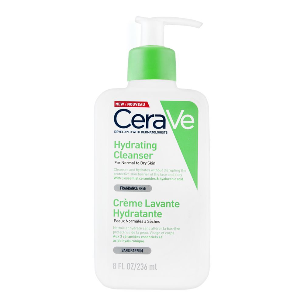 CeraVe Hydrating Cleanser for Normal to Dry Skin - 236 ml (UK)