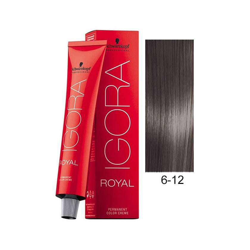Schwarzkopf Igora Royal Hair Natural Color – Dark Blonde Cendre Ash 6-12