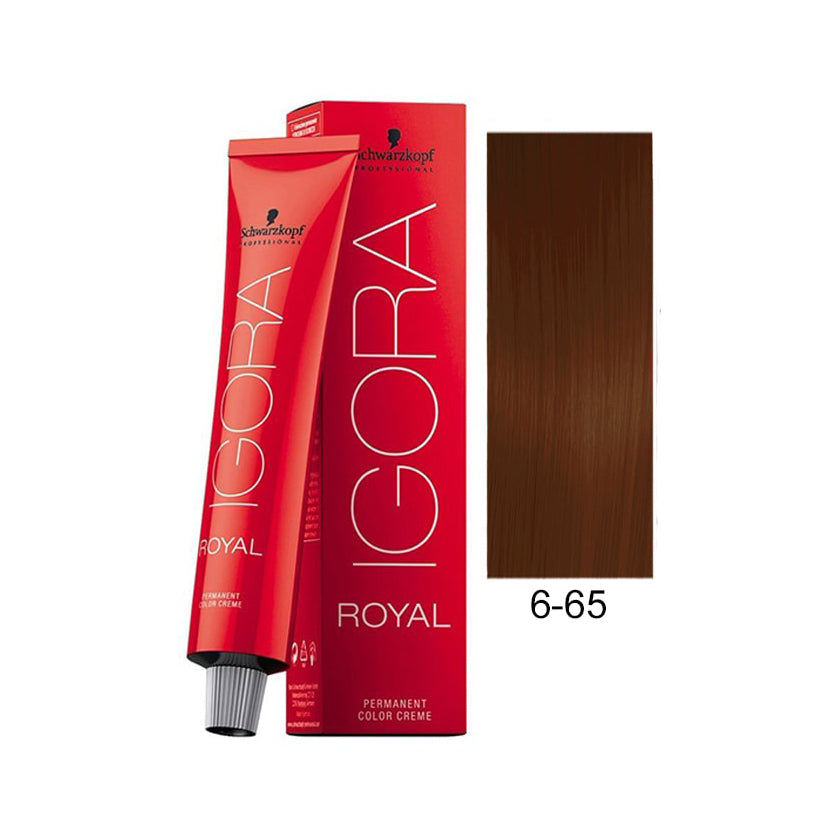 Schwarzkopf Igora Royal Hair Natural Color –6-55 Dark blonde chocolate Gold