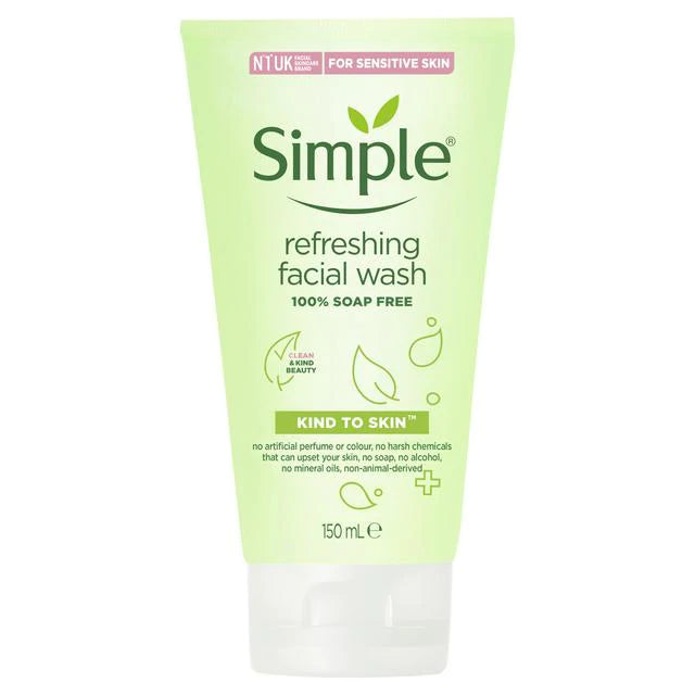 Simple Refreshing Facial Wash Gel