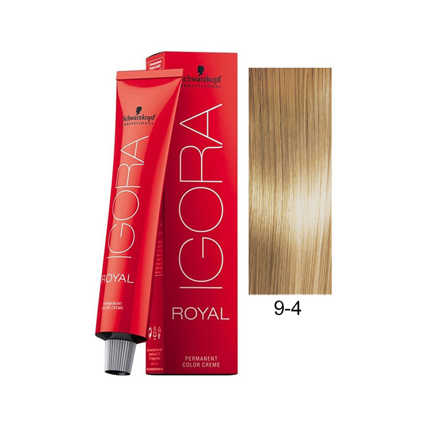 Copy of Schwarzkopf Igora Royal Hair Color 9-4 Extra Light Blonde Beige