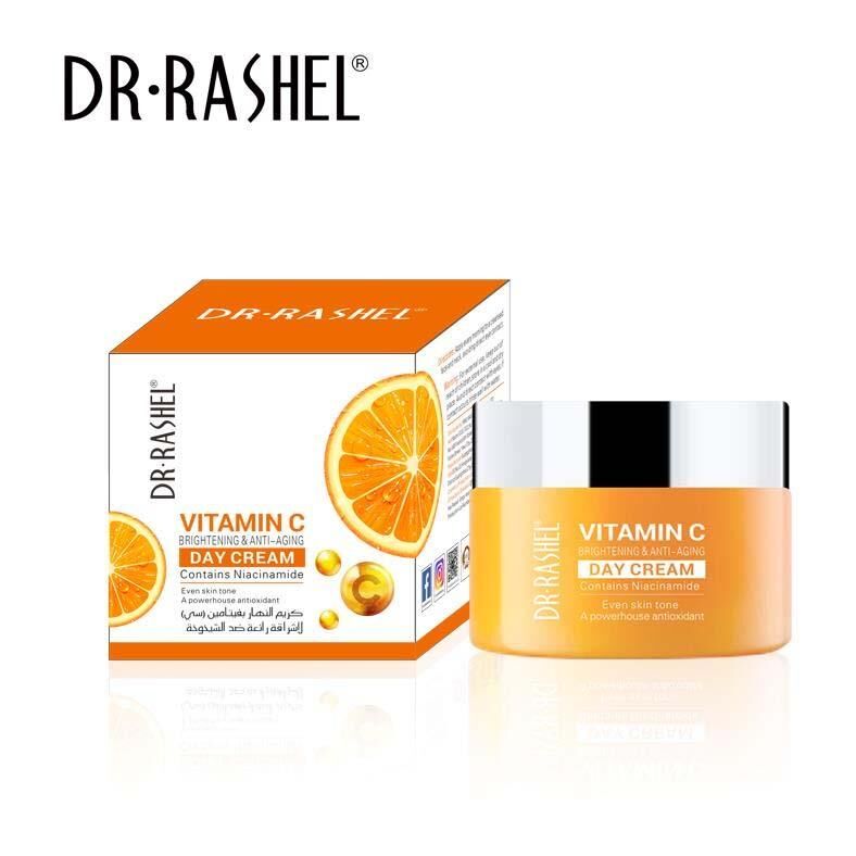 Dr. Rashel Vitamin C Brightening & Anti Aging Day Cream, 50 ml.