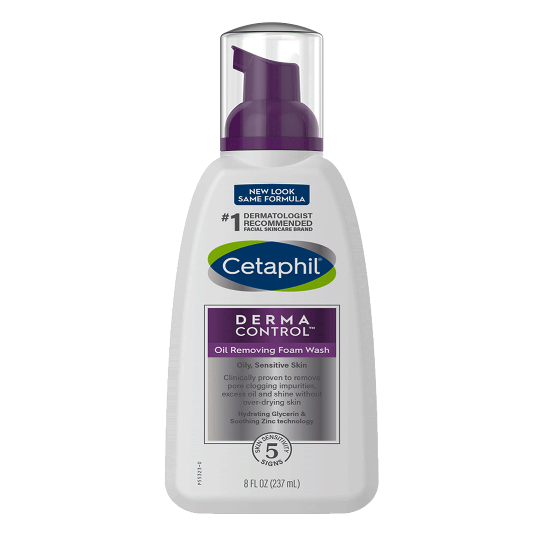 Cetaphil DermaControl Oil Removing Foam Wash - 237 ml