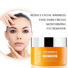 Dr Rashel Vitamin C Face Cream – Hyaluronic Acid, Anti Aging and Collagen Moisturizer – 1.76 oz