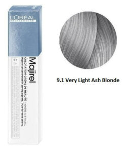 Loreal Professionnel Majirel, 9.1 Very Light Ash Blonde 50ml