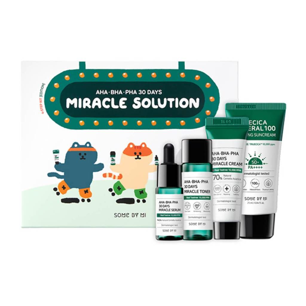 Some By Mi AHA.BHA.PHA 30 Days Miracle Solution 4-Step Kit
