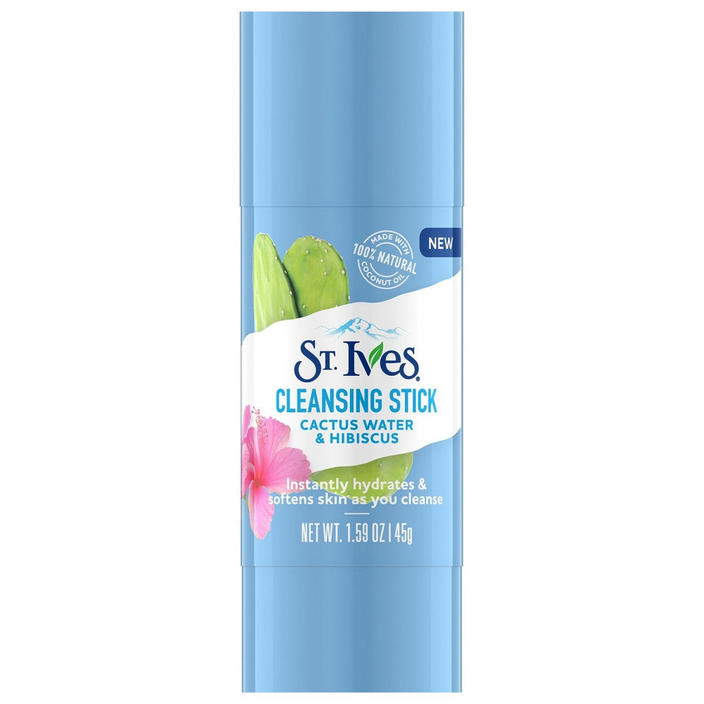 STIVES CLEANSING STICK CACTUS WATER & HIBISCUS 1.59OZ/45G