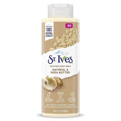 STIVES BODY WASH SOOTHING OATMEAL & SHEA BUTTER 16OZ/473ML