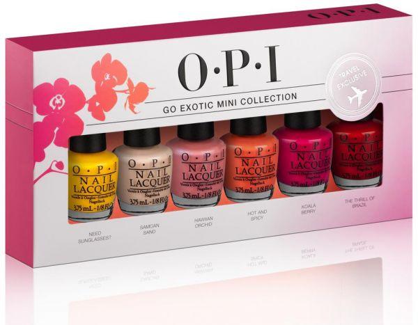 OPI Go Exotic Mini Collection Pack Of 6
