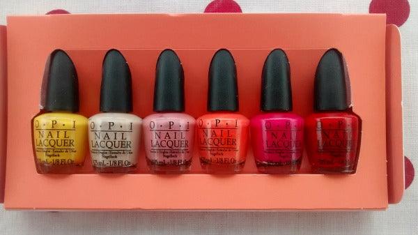 OPI Go Exotic Mini Collection Pack Of 6
