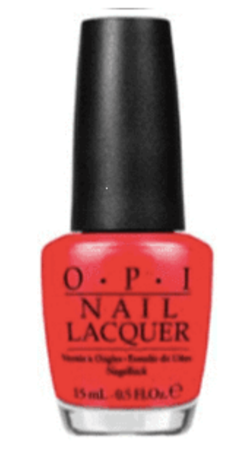 OPI Nail Lacquer - I Stop For Red