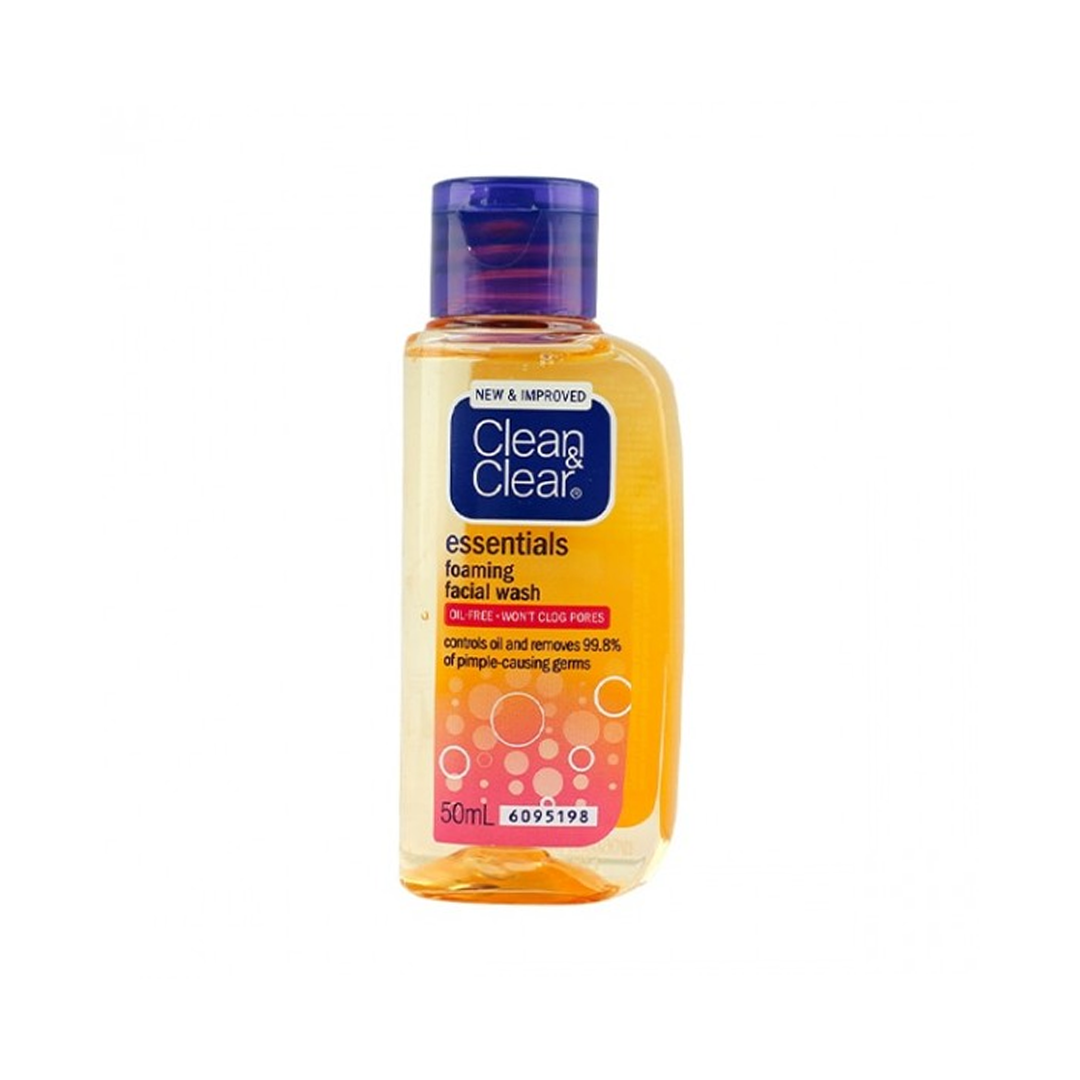 Clean & Clear – Essentials Foaming Facial Wash – 50ml