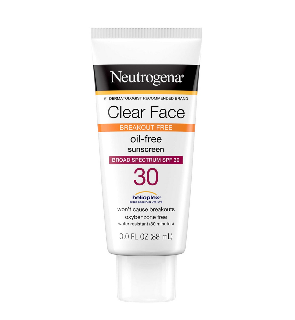 Neutrogena Clear Face Breakout Free Sunscreen SPF 30