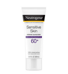 Neutrogena Sensitive Skin Mineral Sunscreen Lotion SPF 60+