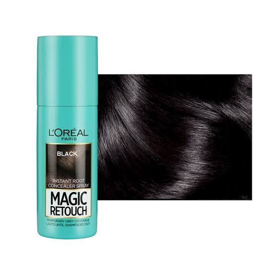 Loreal Magic Retouch Hair Spray Black 75 Ml