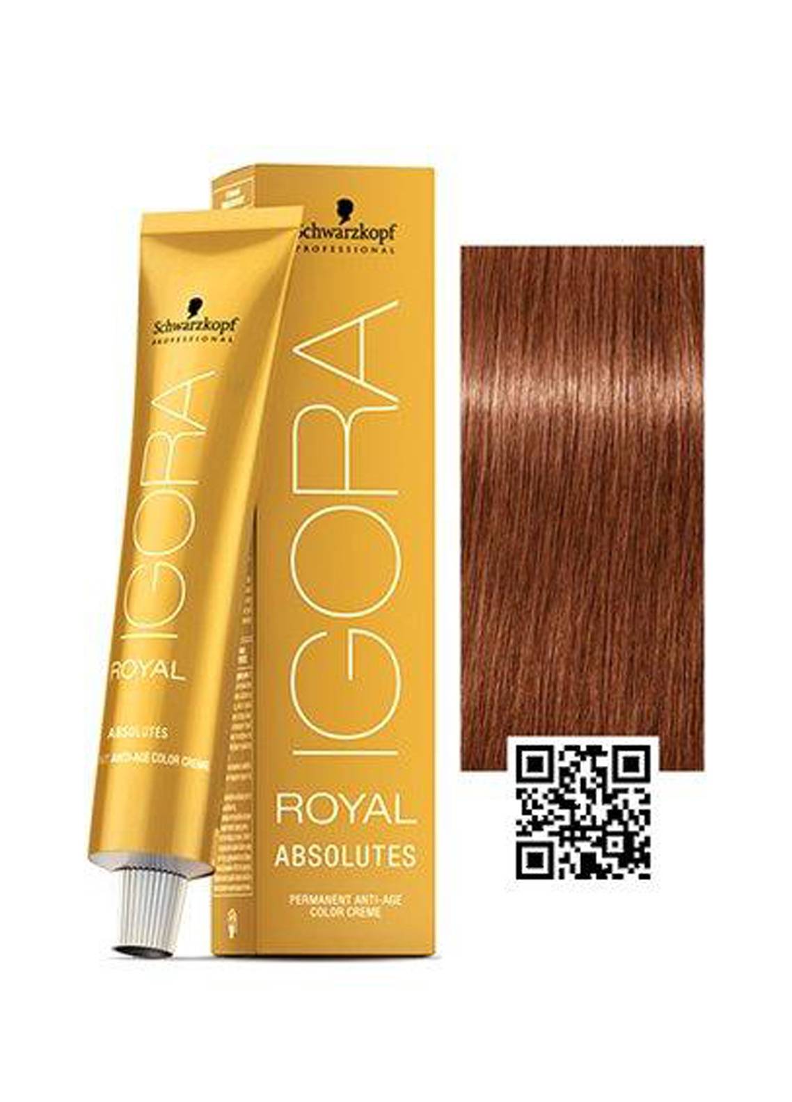 Copy of Copy of Copy of Schwarzkopf Igora Royal Absolutes Hair Color - Medium Blonde Gold Chocolate 7-560