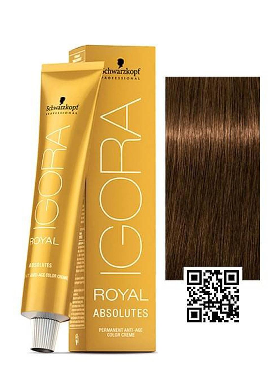 Schwarzkopf Igora Royal Absolutes Hair Color - Dark Blonde Gold Natural 6-50