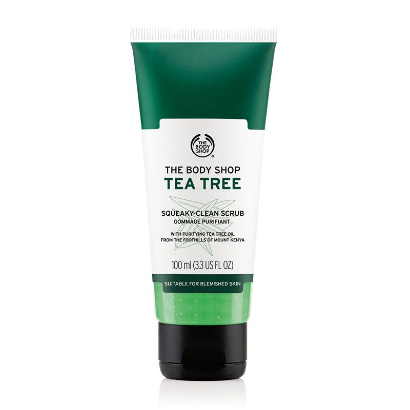 Tea Tree Squeaky-Clean Exfoliating Face Scrub - 100 ml